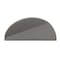 Gliderite Hardware 1-1/2 in. Center to Center Semi Circle Knob Graphite Gray 4844-GPH-1 - alternate 1